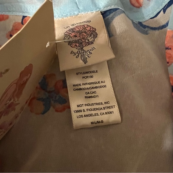 NWT In Bloom Floral Robe - Picture 4 of 6